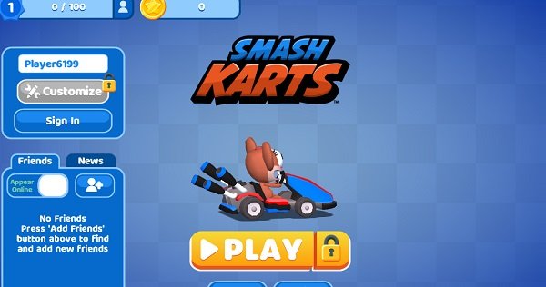 Smash Karts play