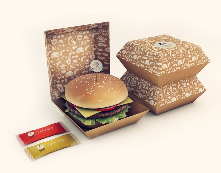 Custom Burger Boxes