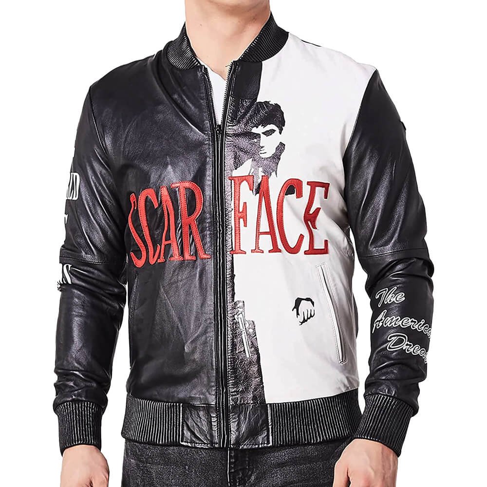 Tony Montana Scarface Leather Jacket